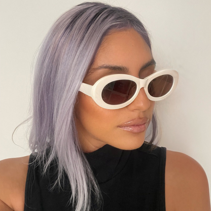 90s oval sunglasses