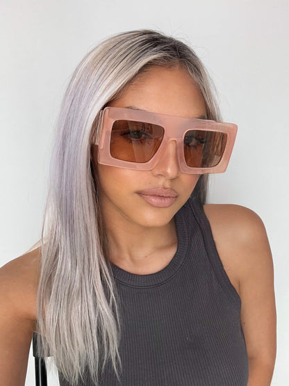 light pink sunglasses