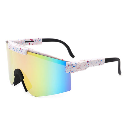 White Visor Sunglasses