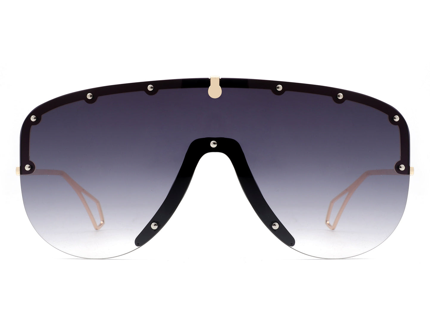 Black aviator sunglasses
