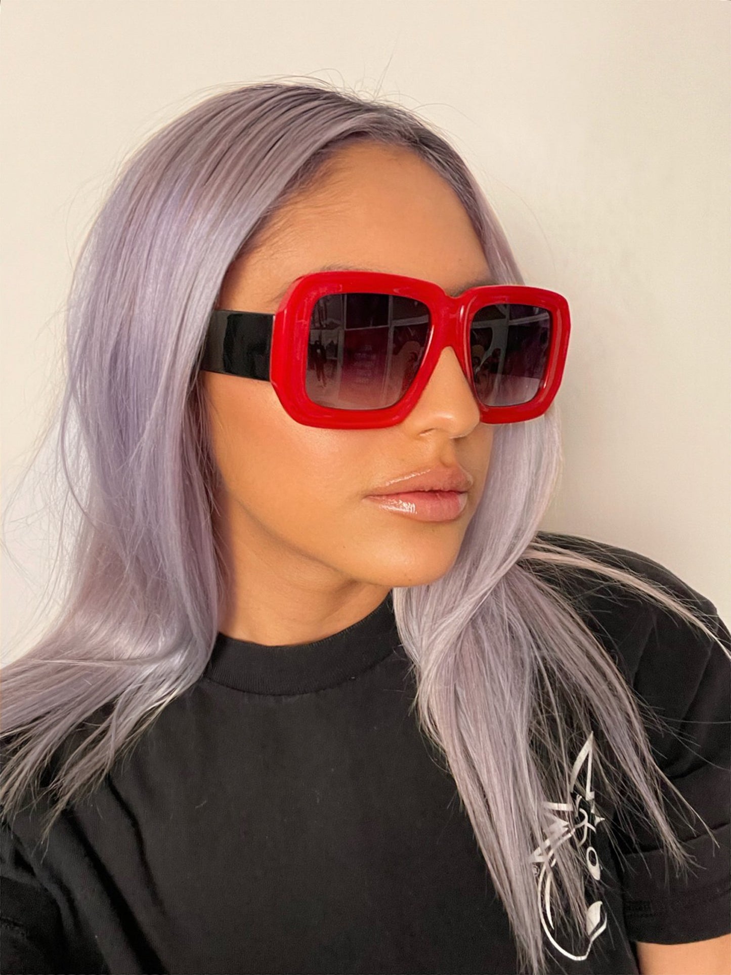 Retro square sunglasses- colors