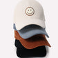 Blue smiley face hat