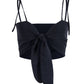 Knot Your Baby Black Cami