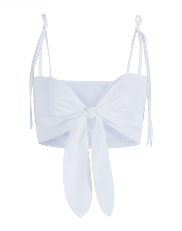 Knot Your Baby White Cami
